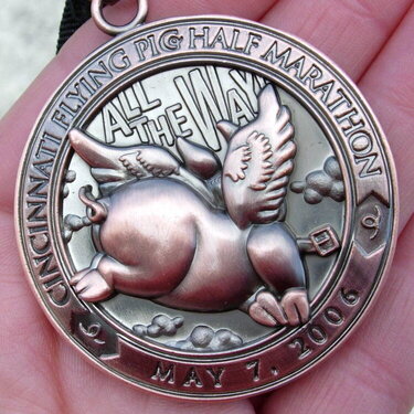 Flying Pig Medal