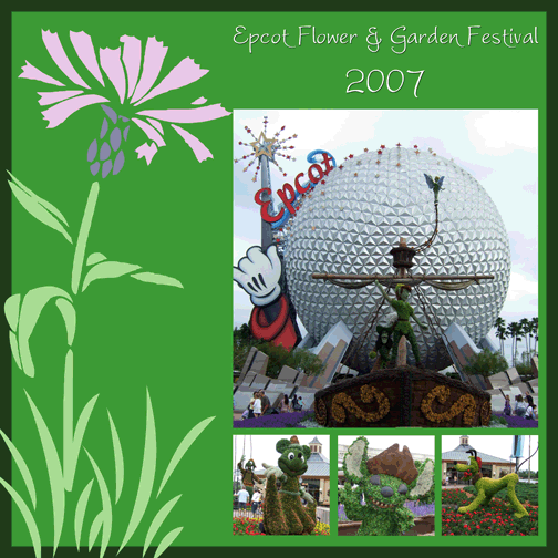 Epcot Flower &amp; Garden Festival