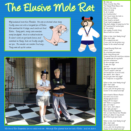 Rufus (the elusive mole rat)