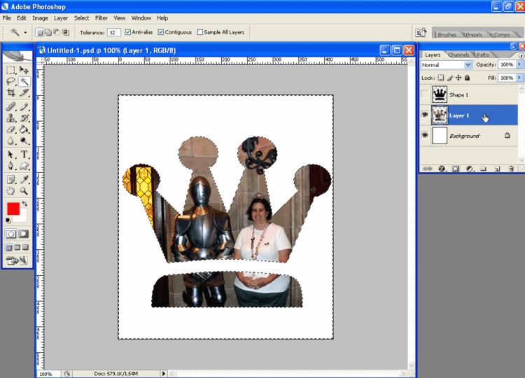 Image cutout Photoshop tutorial- Page 5