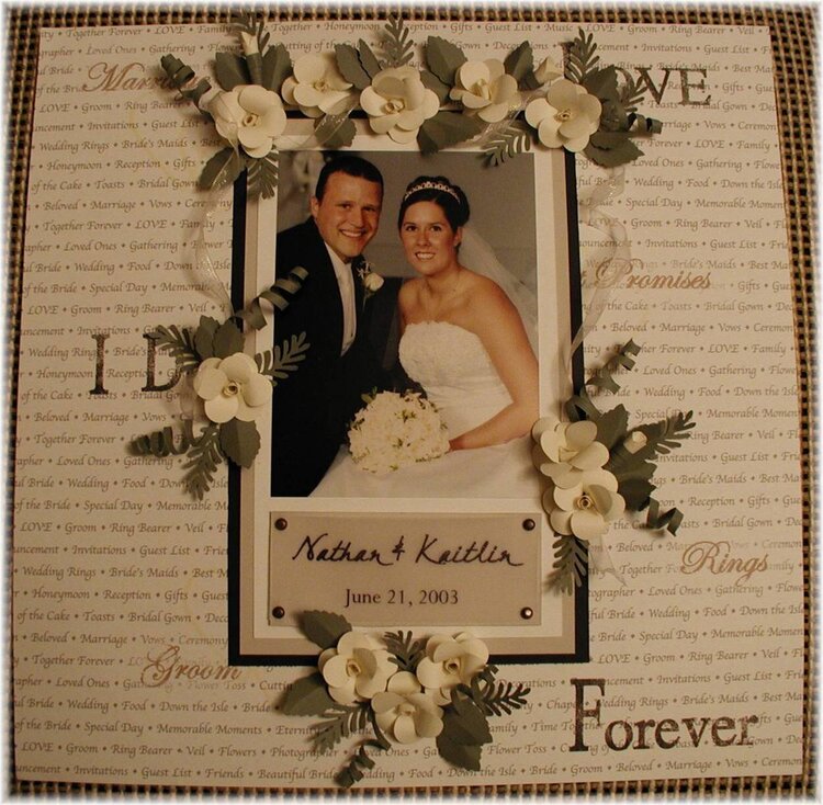 Wedding Picture Layout