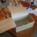 Brown paper bag - preparation