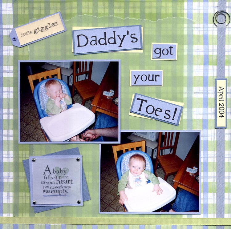 Daddy&#039;s Got Your Toes!