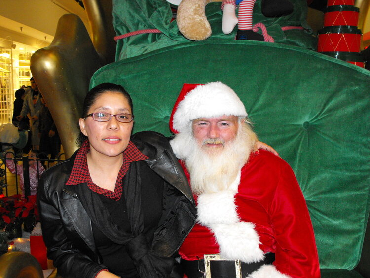 Me and Santa!