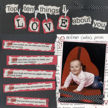 Top 10 things I love about you -left