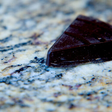 Dark chocolate - small things photo assignment