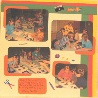 Scrapbooking for Girl Scouts