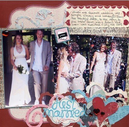 Just Married *Scrapbook Takeout January*