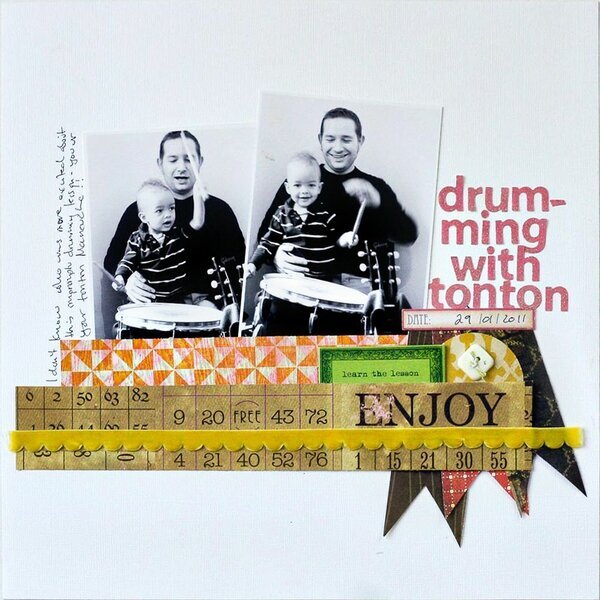 Drumming With Ton Ton