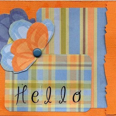 Chatterbox hello card