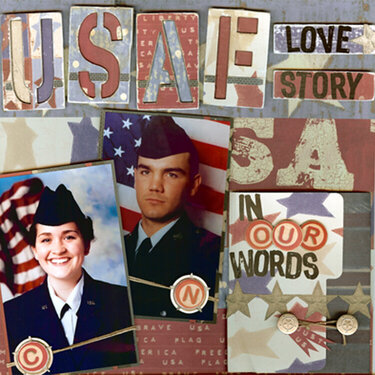 USAF Love Story - Amazing Race layout