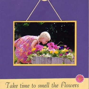 Take Time to Smell the Flowers