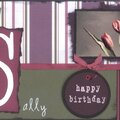 Sally's Birthday card