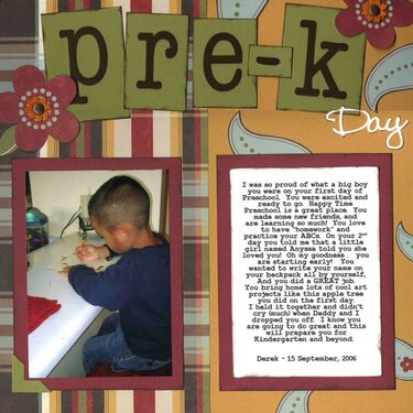 Pre K Day Page 1