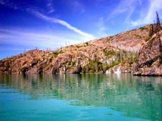 Floating the Skilak Lake