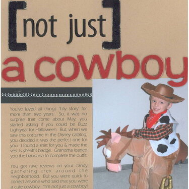 [not just] a cowboy