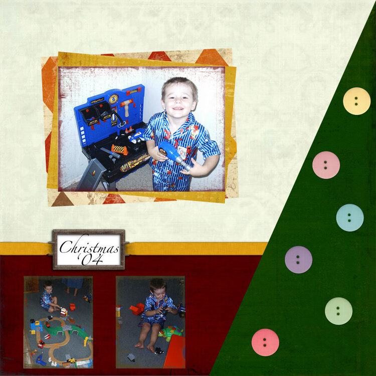 Christmas Layout Page 1