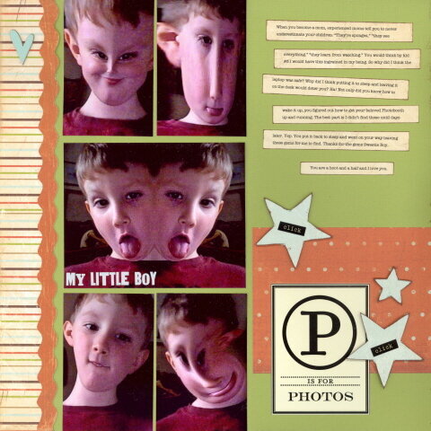 P is for Photo