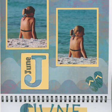 June Calendar Page