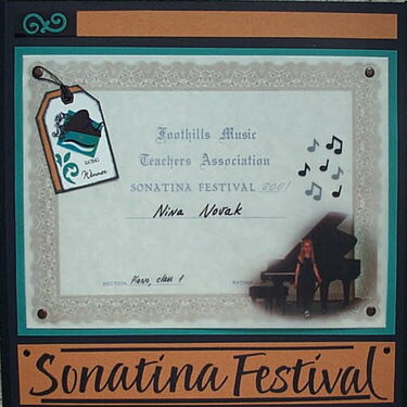 First Sonatina Festival Competition - 2001- R