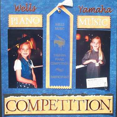 Wells Yamaha Piano Competition - 2001 - L