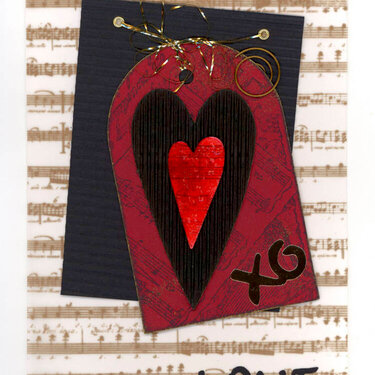 Masculine Music Lover&#039;s Valentine