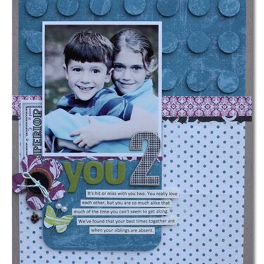you 2 *scrapbook nook march kit*
