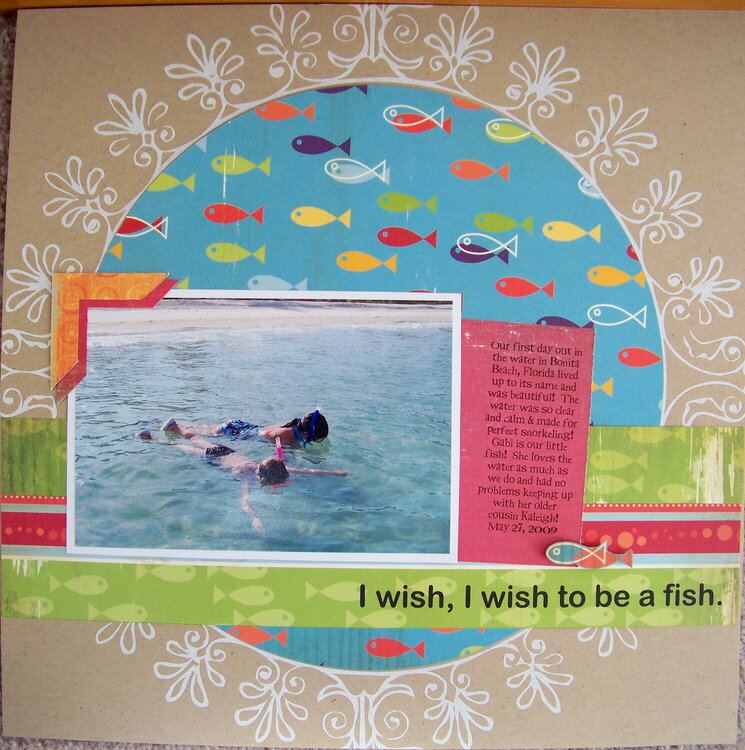 I wish, I wish to be a fish