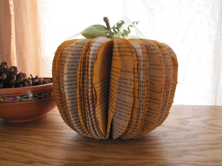 Paperback pumpkin