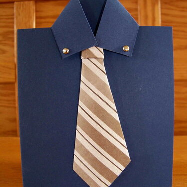 Shirt and Tie Card
