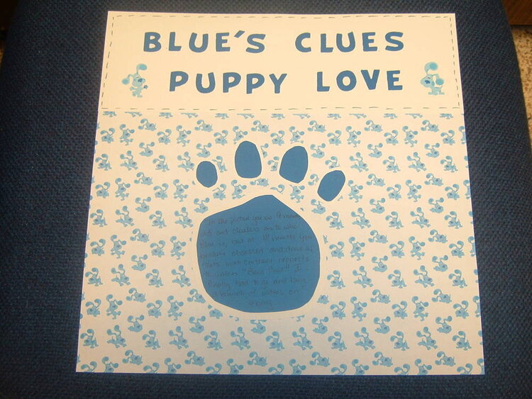 Blue&#039;s Clues Puppy Love pg 1