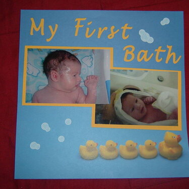 My First Bath