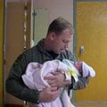Daddy and his second little girl Arwen