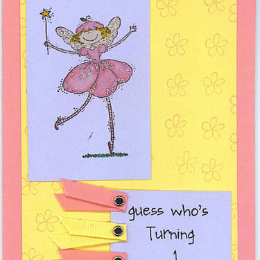 Arwen&#039;s 1st Birthday Card