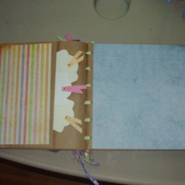 Paper Bag Album for a baby Gift