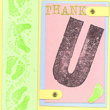 Thank You Card for the Sevenson Family