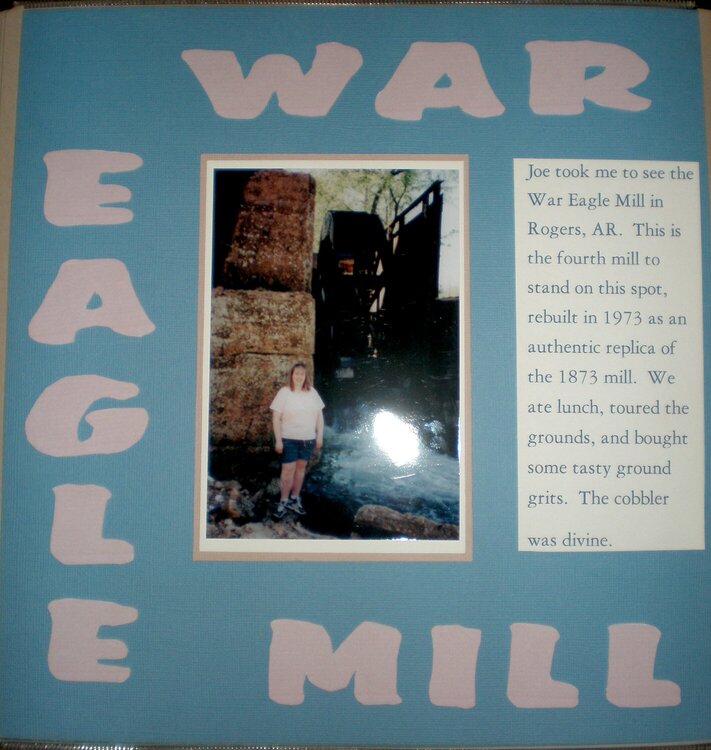 War Eagle Mill (L)
