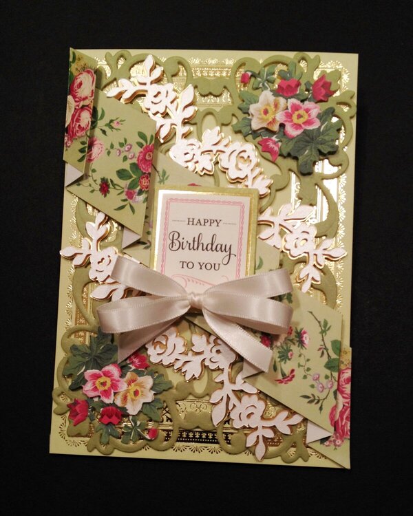 Floral Birthday Card, Anna Griffin Products