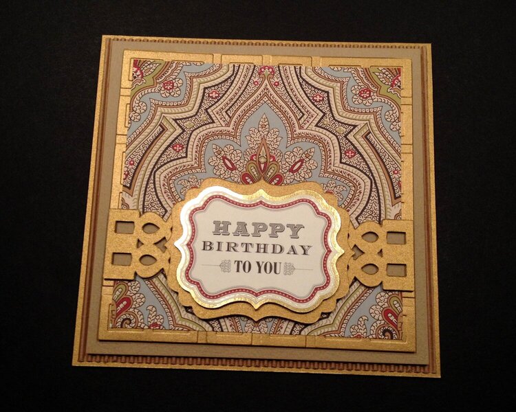 Birthday Card for my Brother&#039;s Big 3-0!  Anna Griffin Products