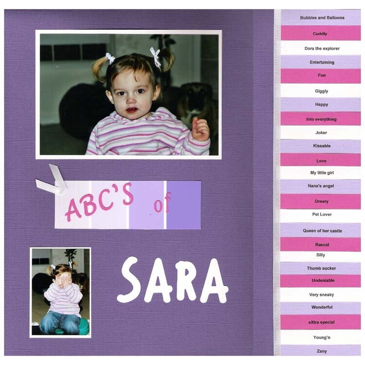 ABC&#039;s of Sara