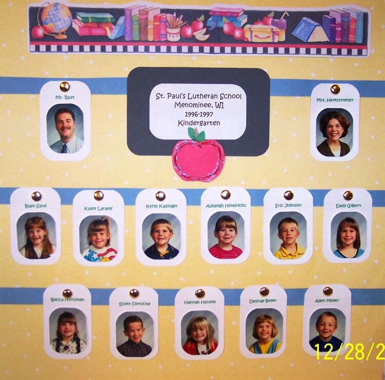 Kindergarten class picture