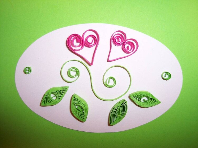 Quilling Tag