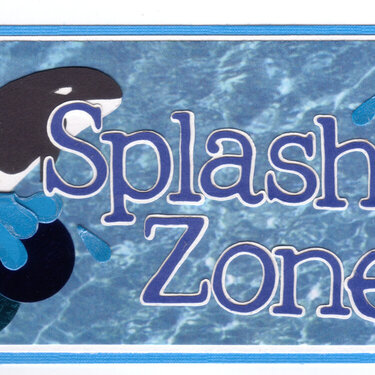 Splash Zone Title