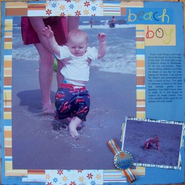 Beach Boy (left page)
