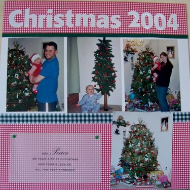Christmas 2004 (left)