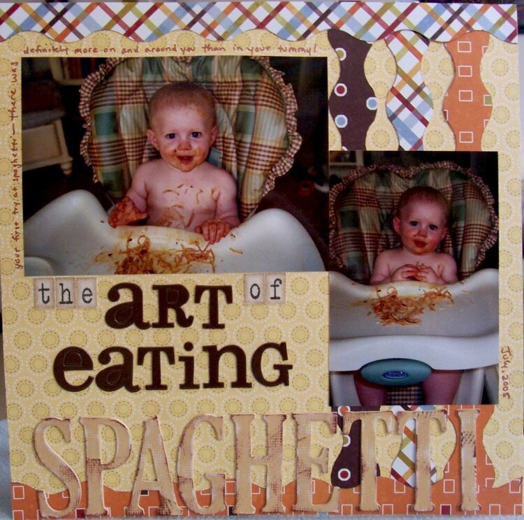 the art of eating spaghetti