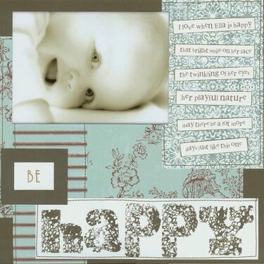 Be Happy  **Carolee&#039; Creations**
