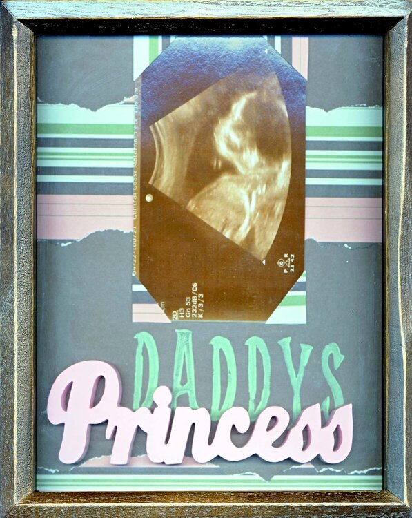 Daddy&#039;s Princess Shadow Box