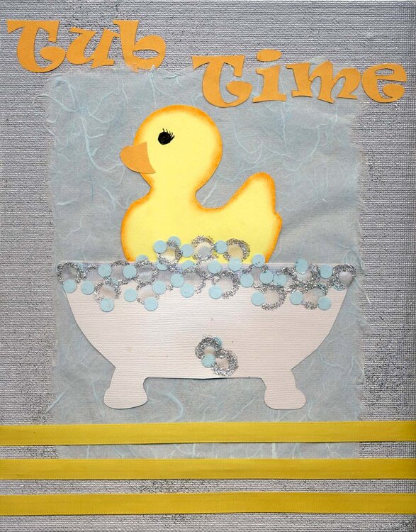 Tub Time Ducky Wall Hanging