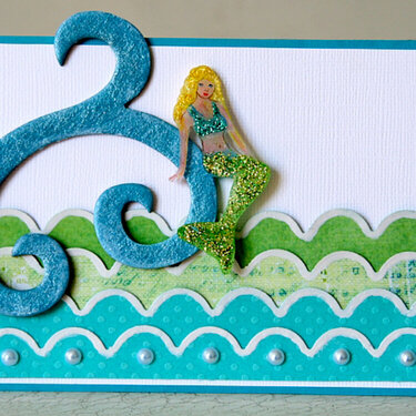 Shimmerz Mermaid card